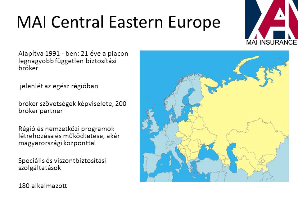 MAI Central Eastern Europe