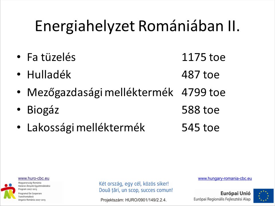 Energiahelyzet Romániában II.
