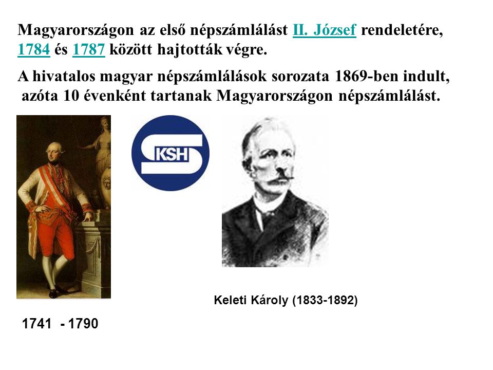 A hivatalos magyar népszámlálások sorozata 1869-ben indult,