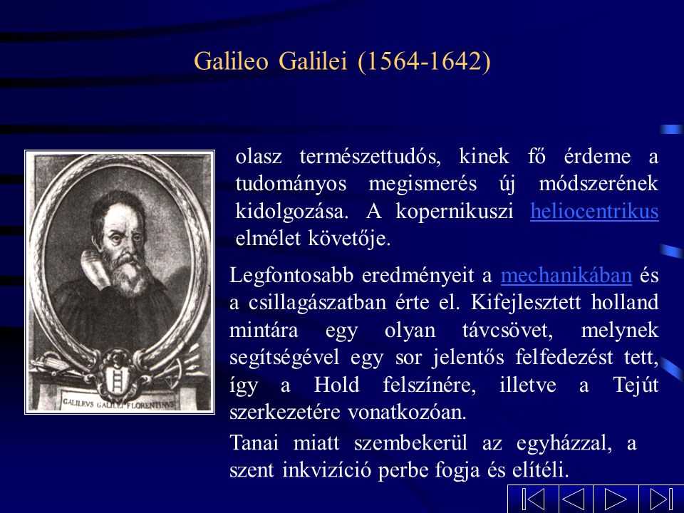 Galileo Galilei ( )