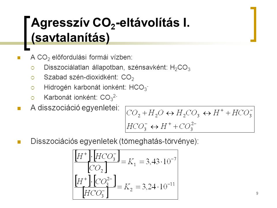 Agresszív CO2-eltávolítás I. (savtalanítás)