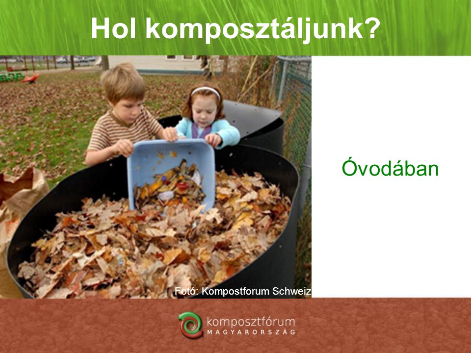 Fotó: Kompostforum Schweiz