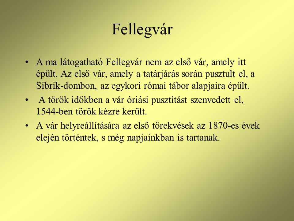 Fellegvár