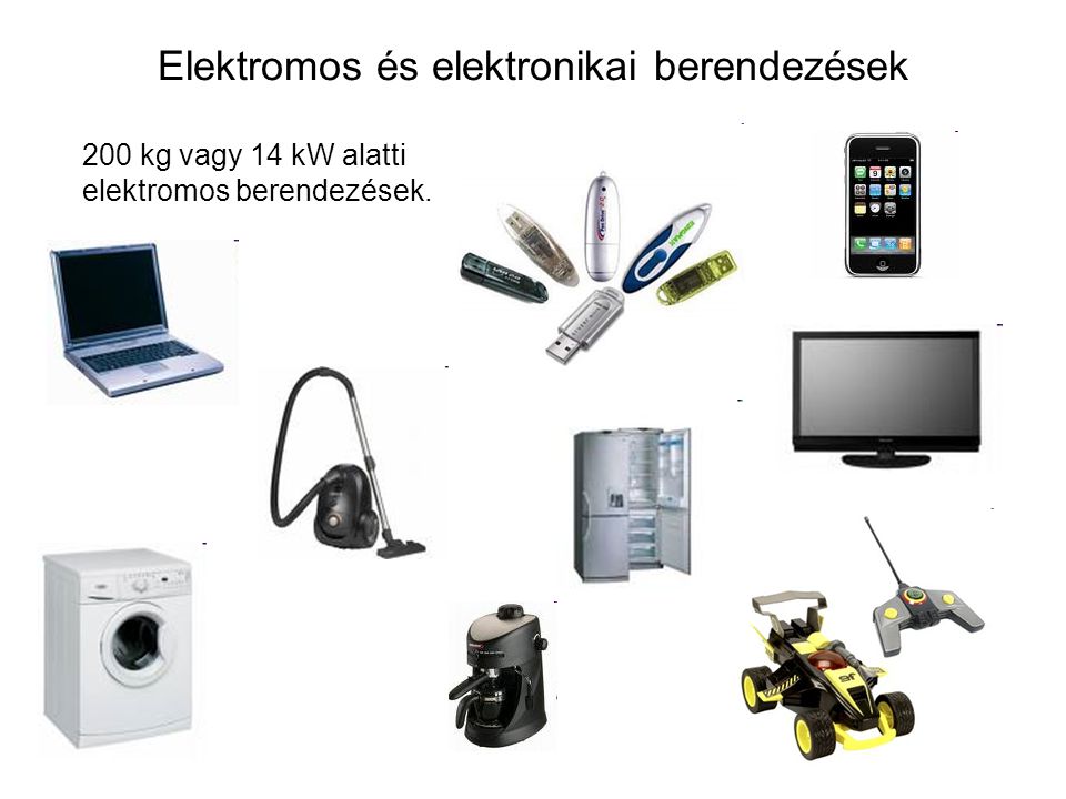 Elektromos és elektronikai berendezések