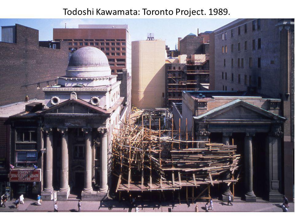 Todoshi Kawamata: Toronto Project