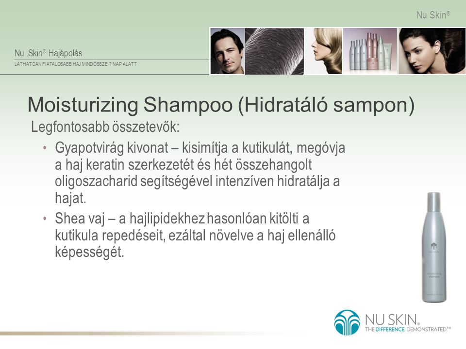 Moisturizing Shampoo (Hidratáló sampon)