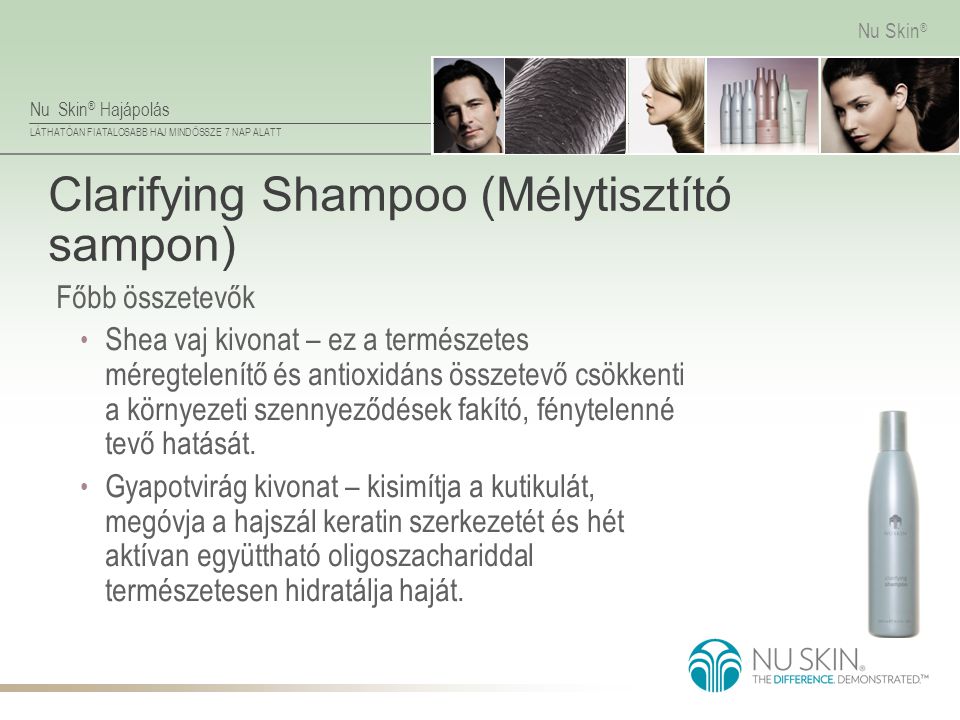 Clarifying Shampoo (Mélytisztító sampon)