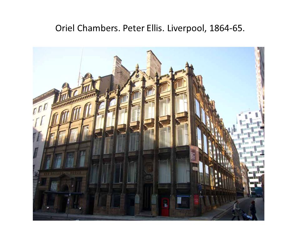 Oriel Chambers. Peter Ellis. Liverpool,