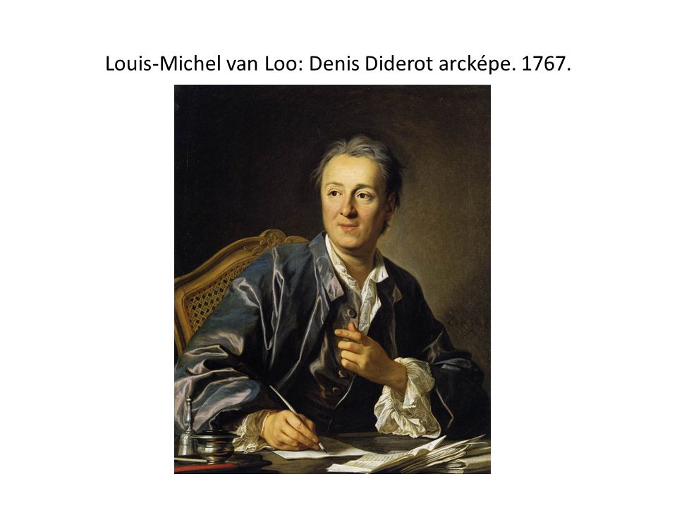 Louis-Michel van Loo: Denis Diderot arcképe