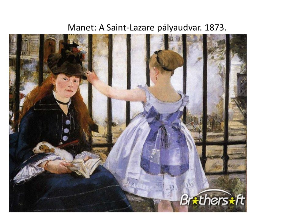 Manet: A Saint-Lazare pályaudvar