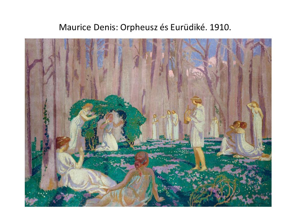 Maurice Denis: Orpheusz és Eurüdiké