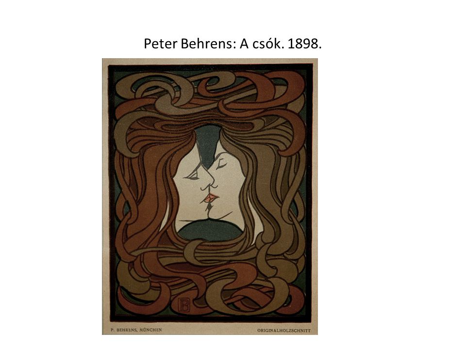 Peter Behrens: A csók