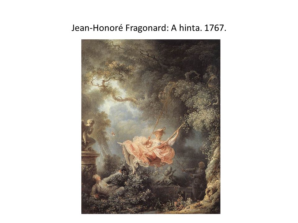 Jean-Honoré Fragonard: A hinta