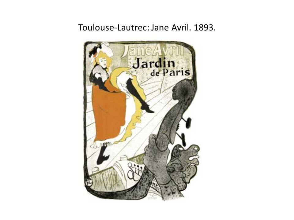 Toulouse-Lautrec: Jane Avril