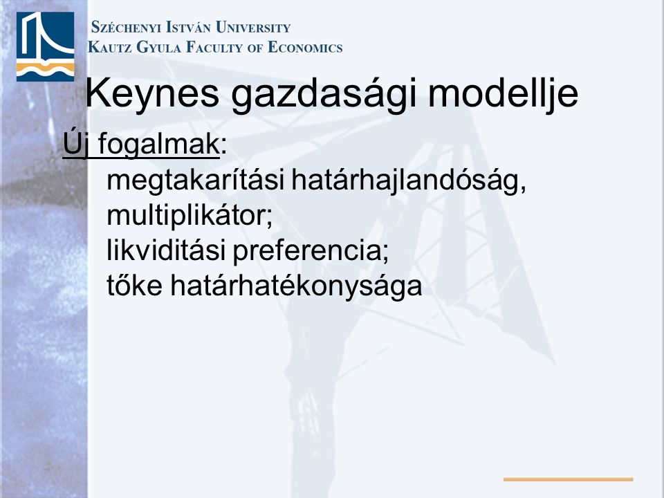 Keynes gazdasági modellje