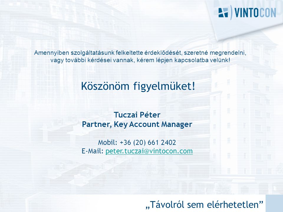 Partner, Key Account Manager