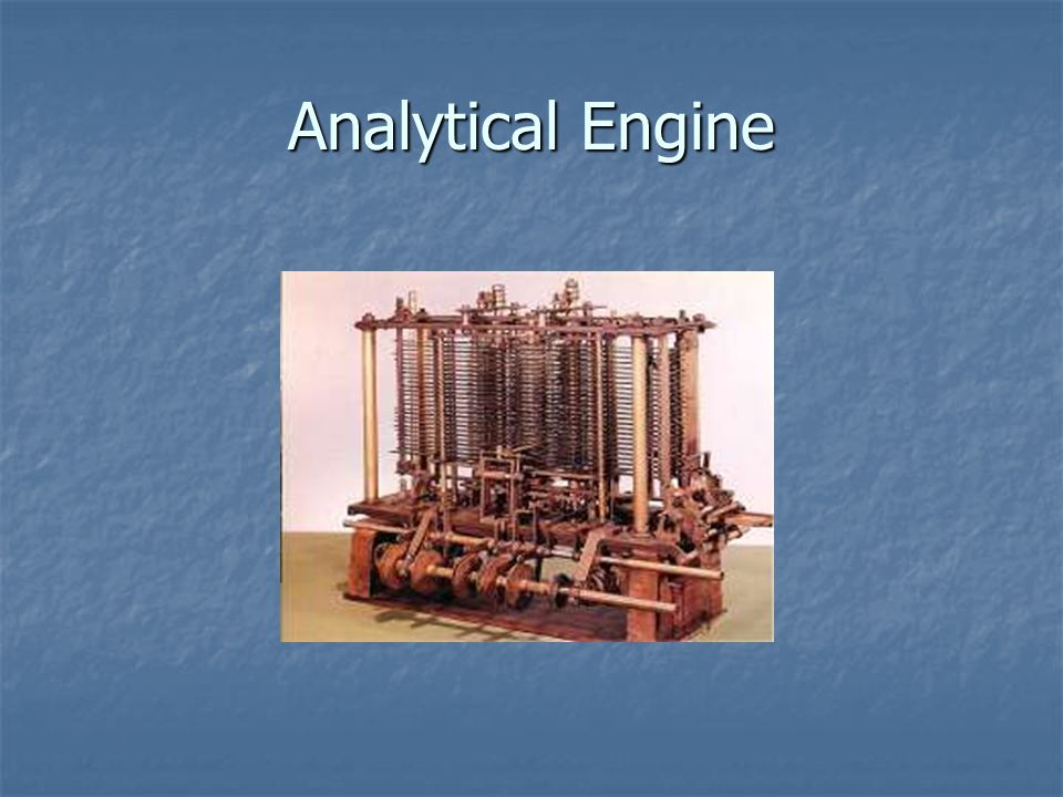 Analytical Engine
