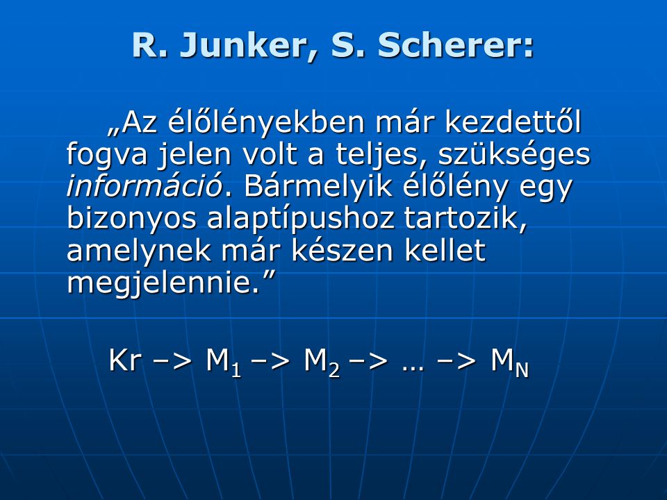 R. Junker, S. Scherer: