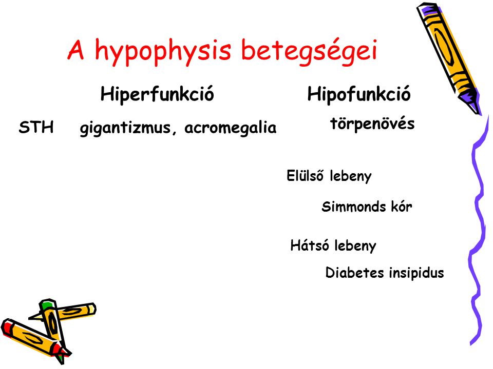 A hypophysis betegségei