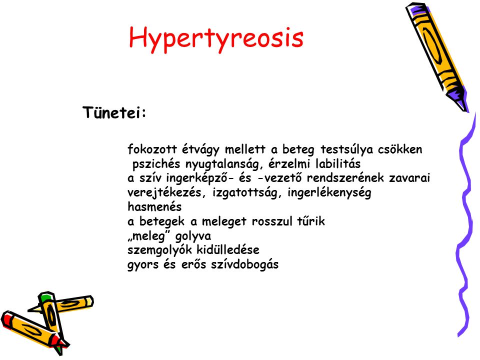 Hypertyreosis Tünetei: