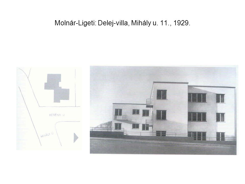 Molnár-Ligeti: Delej-villa, Mihály u. 11., 1929.