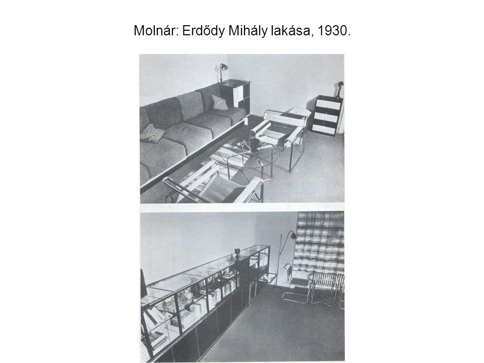 Molnár: Erdődy Mihály lakása, 1930.