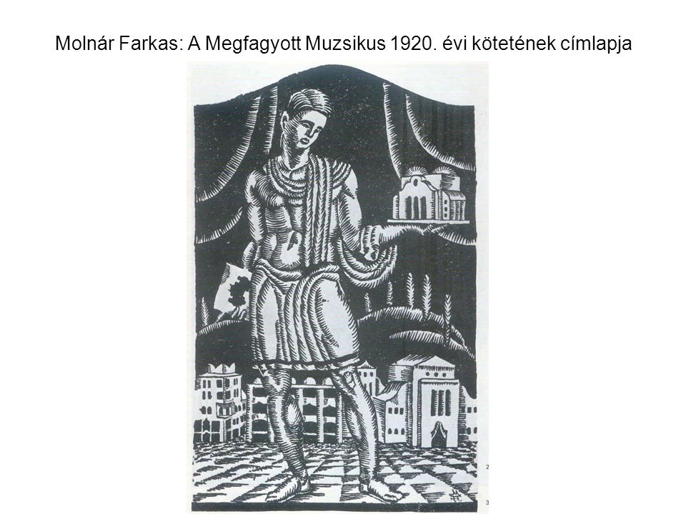 Molnár Farkas: A Megfagyott Muzsikus évi kötetének címlapja
