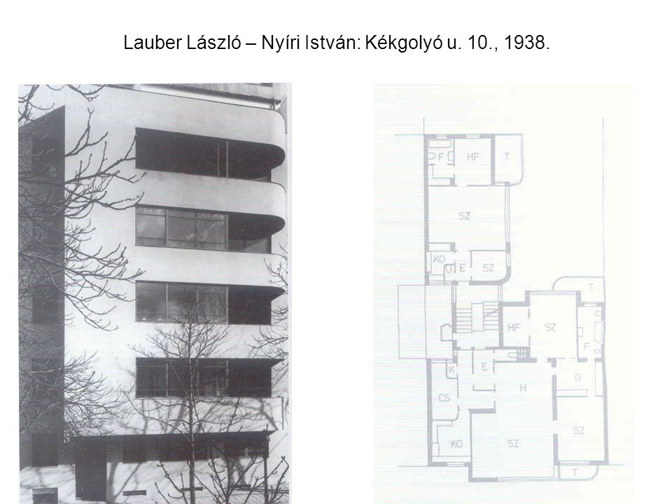 Lauber László – Nyíri István: Kékgolyó u. 10., 1938.