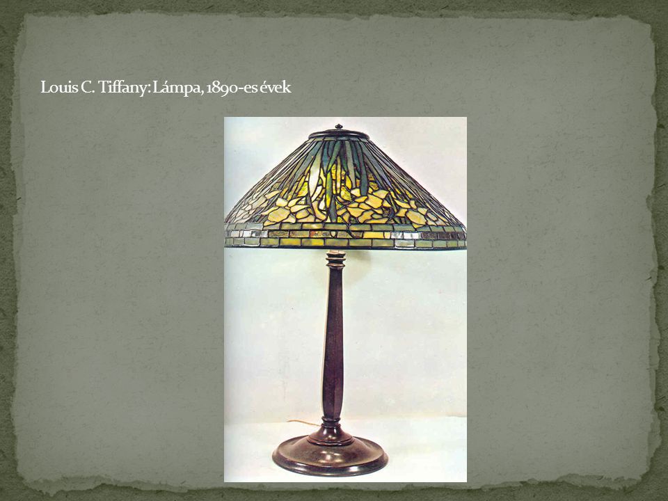 Louis C. Tiffany: Lámpa, 1890-es évek