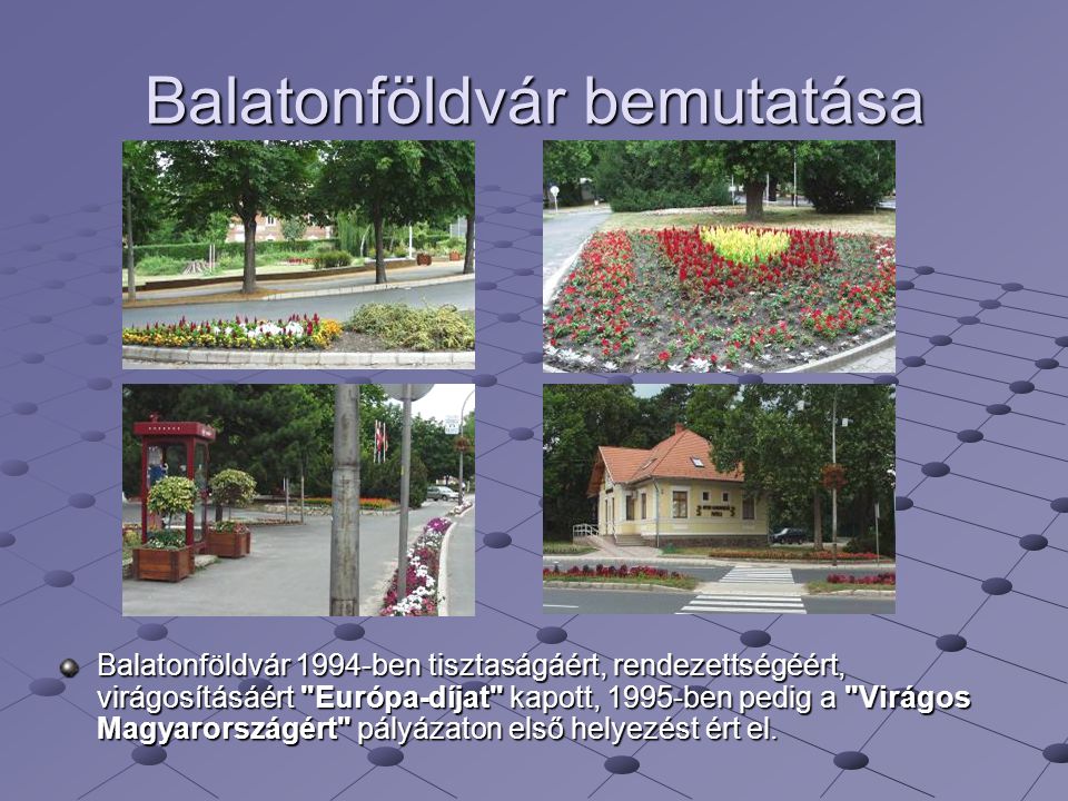 Balatonföldvár bemutatása