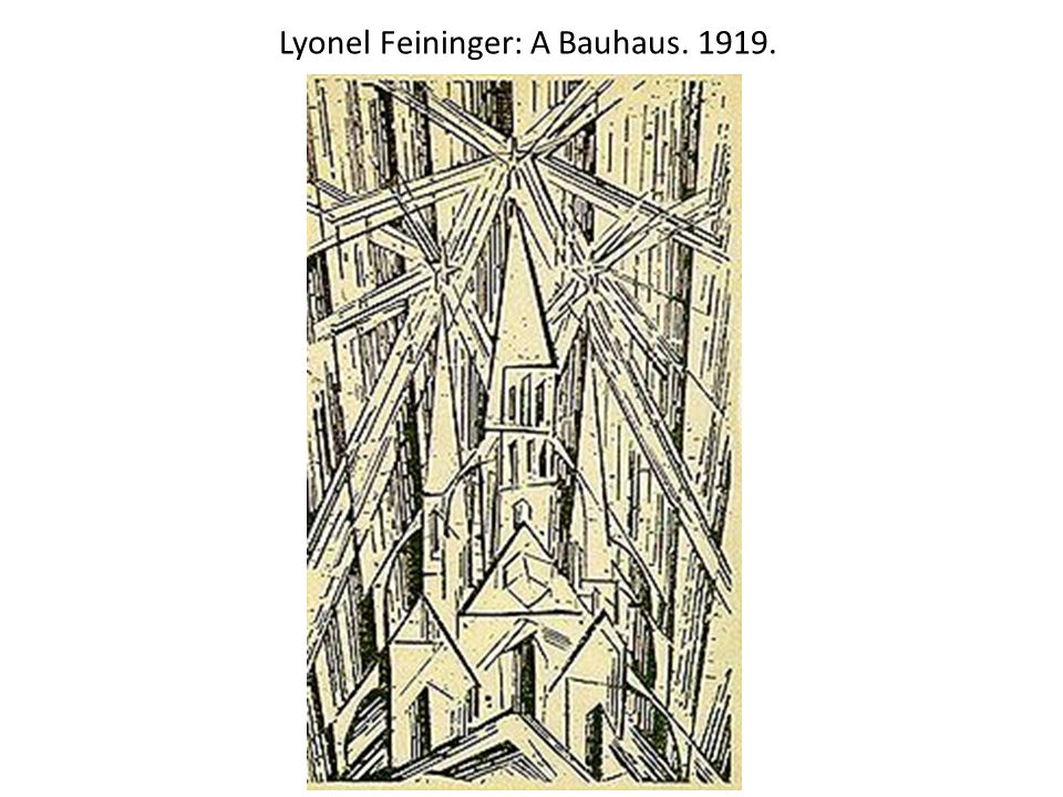 Lyonel Feininger: A Bauhaus