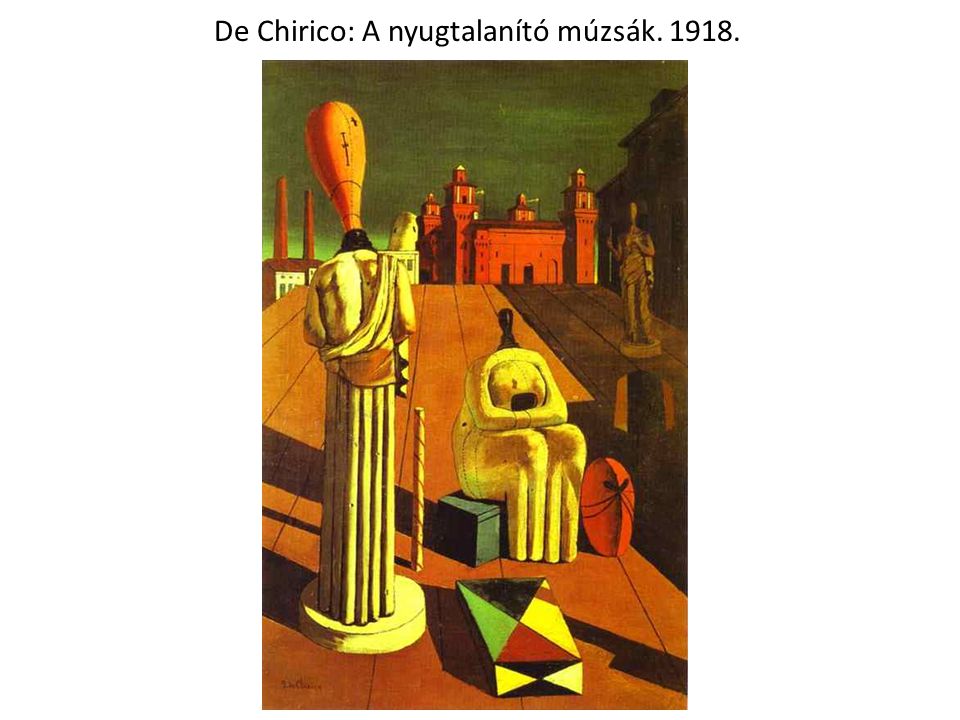 De Chirico: A nyugtalanító múzsák