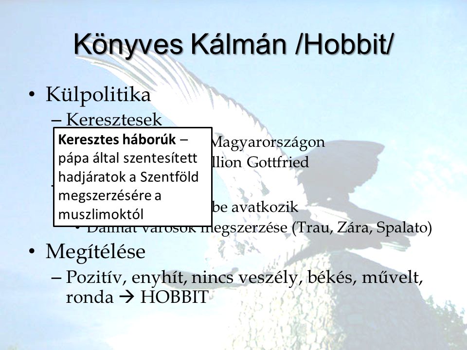 Könyves Kálmán /Hobbit/