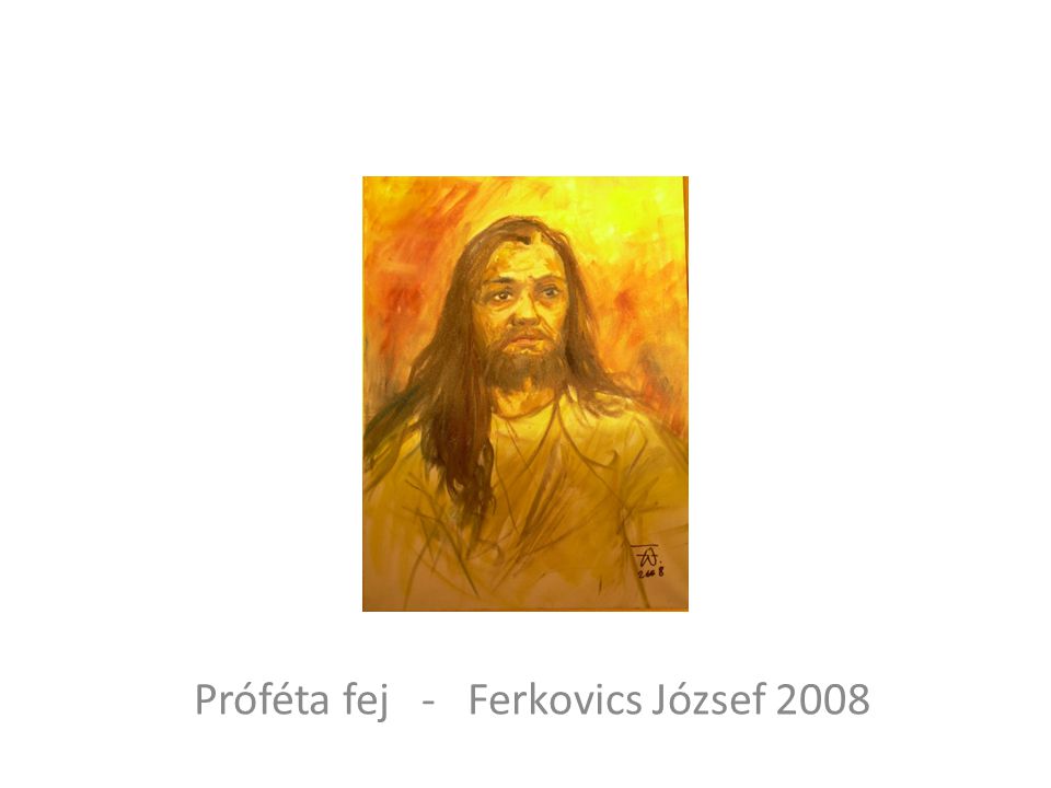 Próféta fej - Ferkovics József 2008