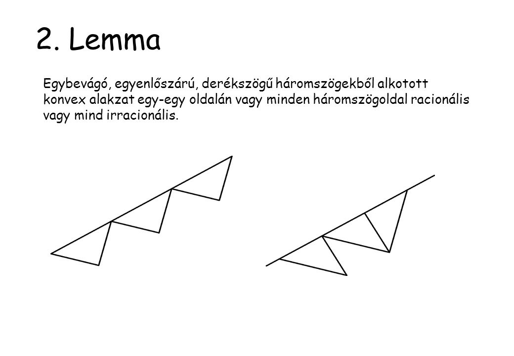 A két tangram jellemzői