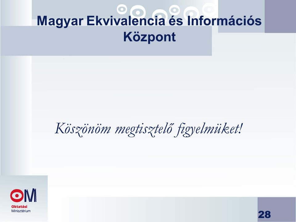 Magyar Ekvivalencia és Információs Központ
