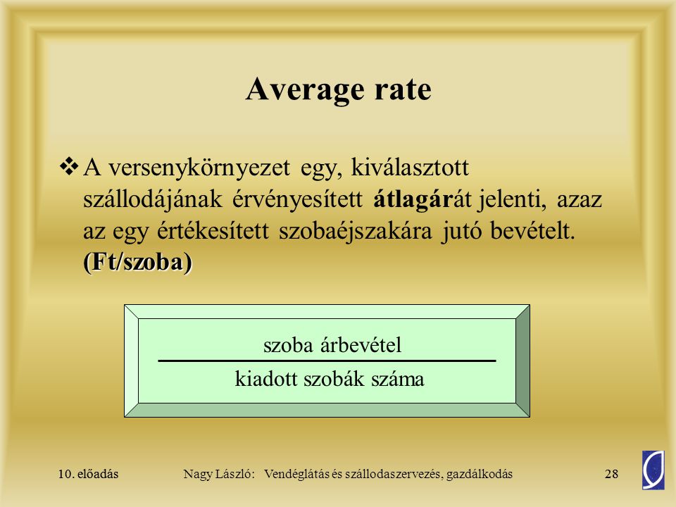 Average rate