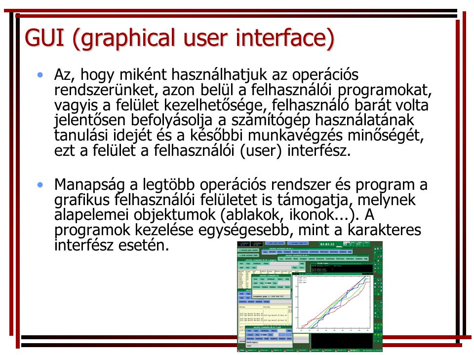 GUI (graphical user interface)