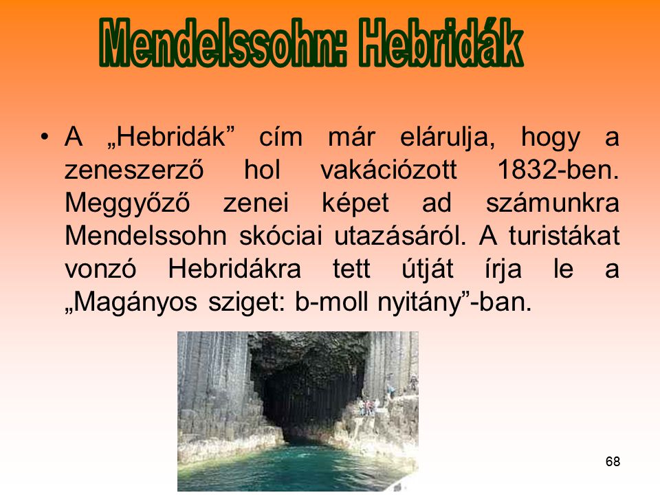 Mendelssohn: Hebridák