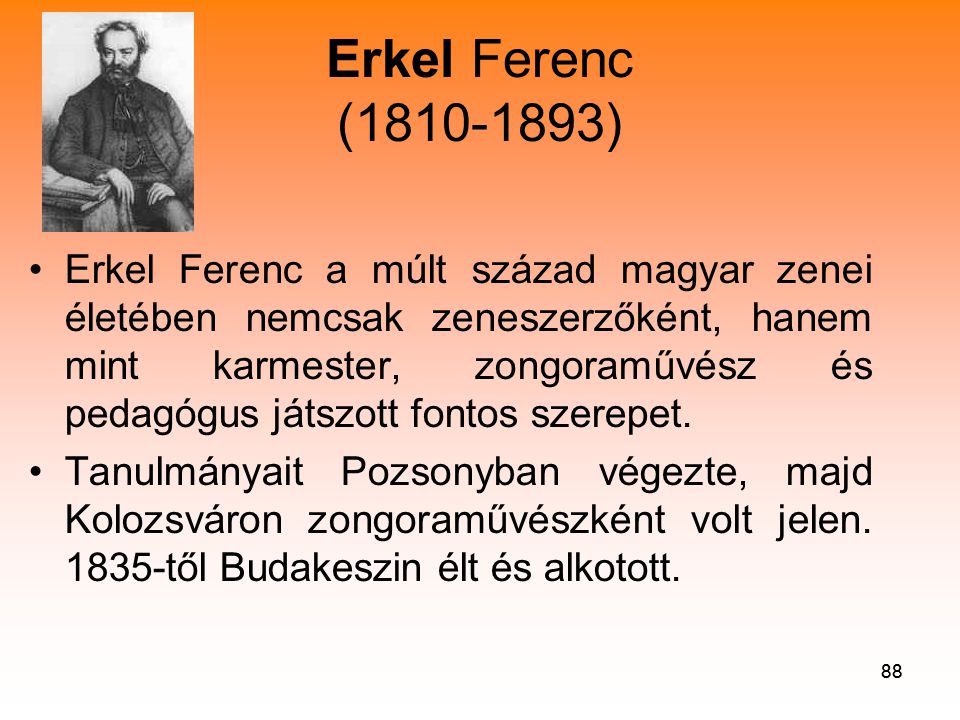 Erkel Ferenc ( )