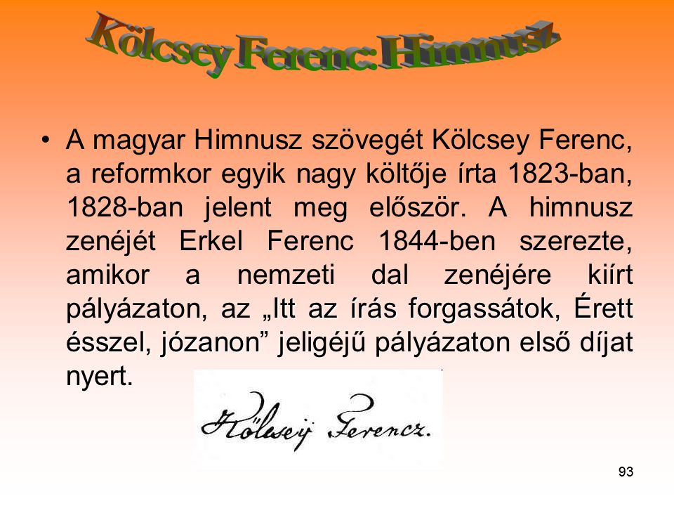 Kölcsey Ferenc: Himnusz
