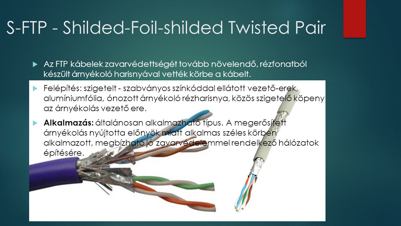 S-FTP - Shilded-Foil-shilded Twisted Pair