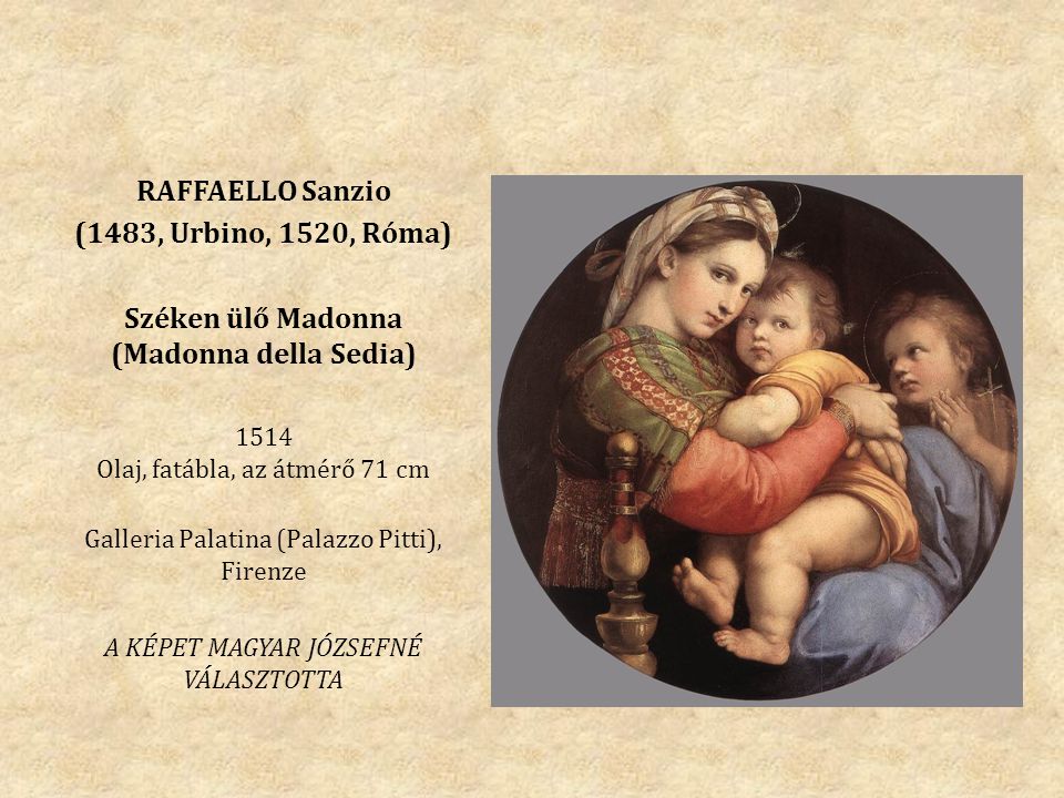Széken ülő Madonna (Madonna della Sedia)