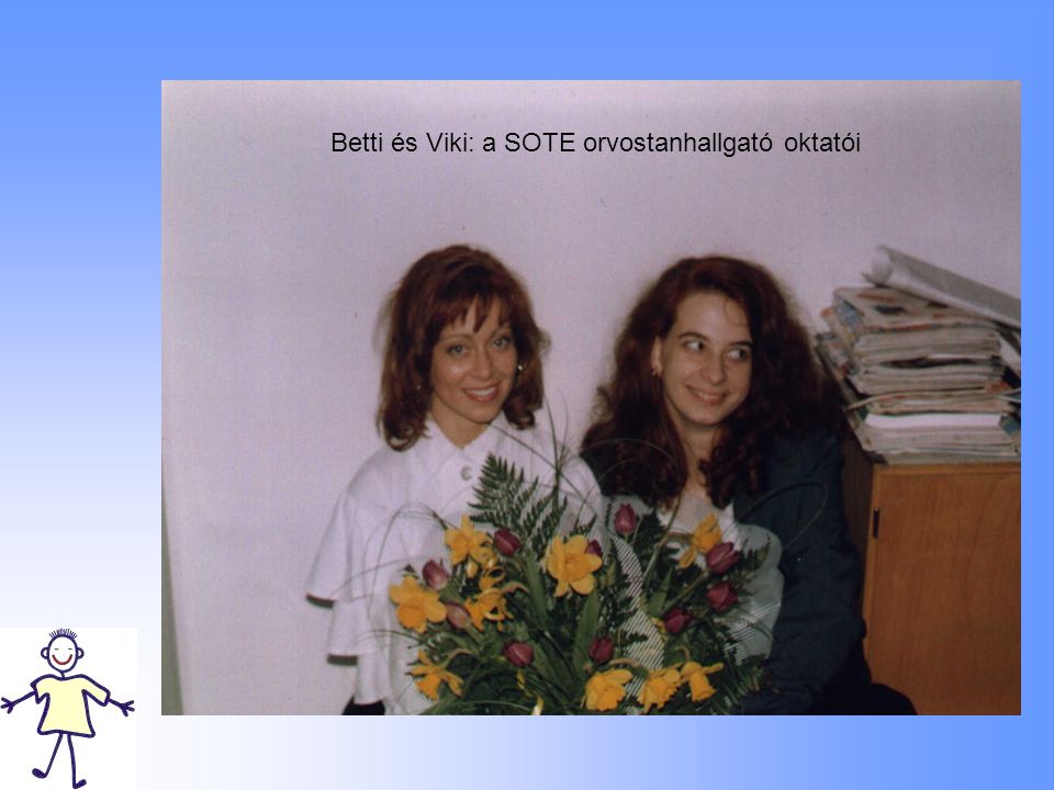 Betti és Viki: a SOTE orvostanhallgató oktatói