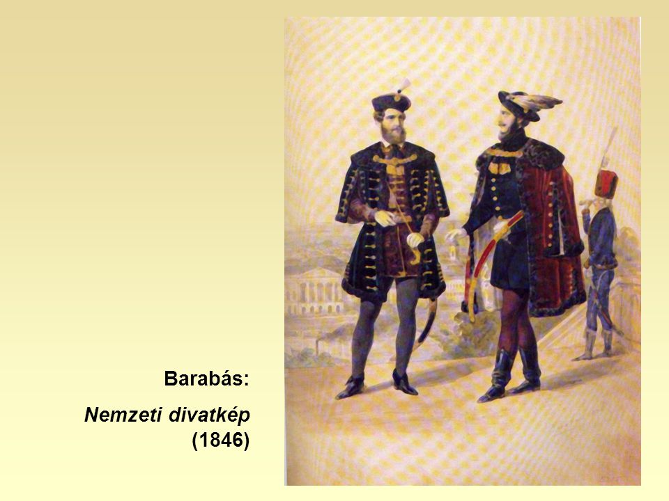Barabás: Nemzeti divatkép (1846)