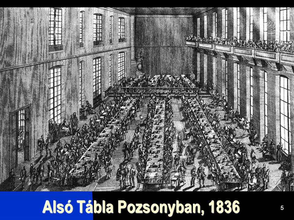 Alsó Tábla Pozsonyban, 1836