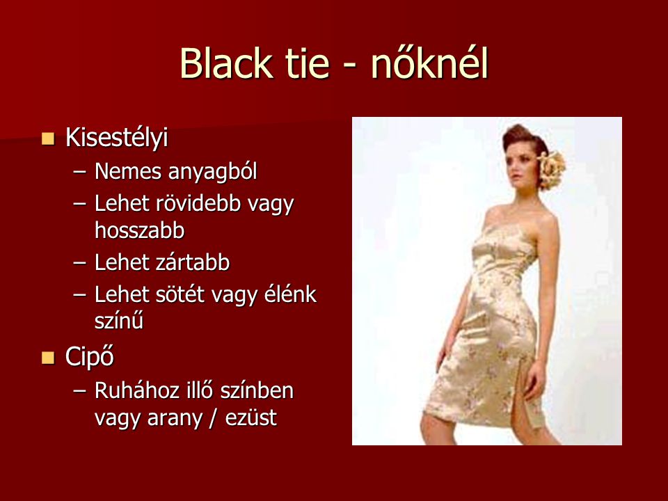 Black tie - nőknél Kisestélyi Cipő Nemes anyagból