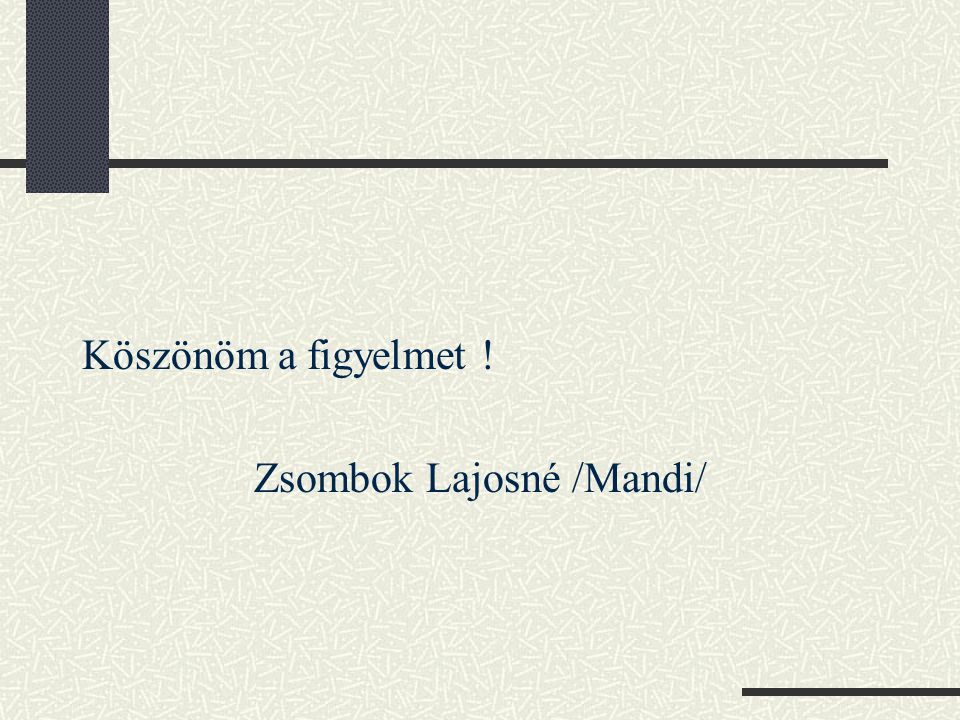 Zsombok Lajosné /Mandi/