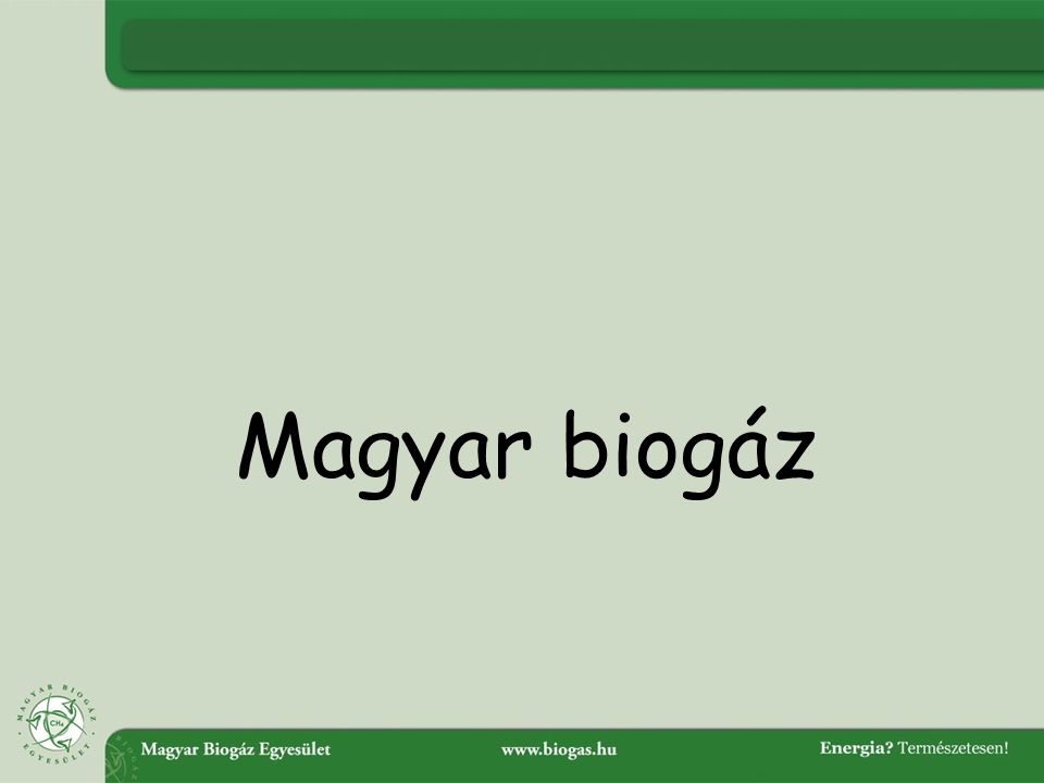 Magyar biogáz