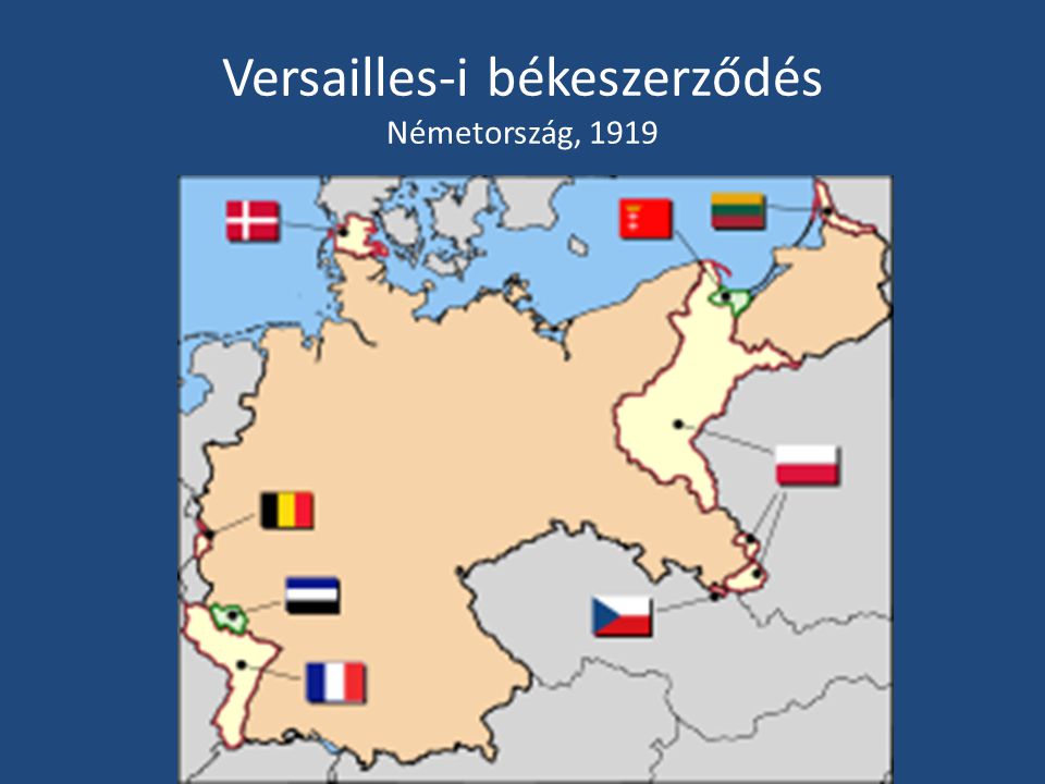 Versailles-i békeszerződés Németország, 1919